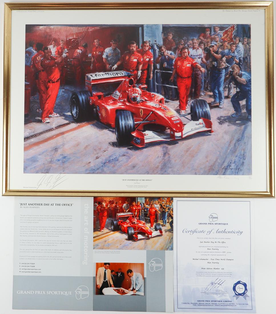 Ferrari Art print 'Just another day at the office' by (1 of 4)