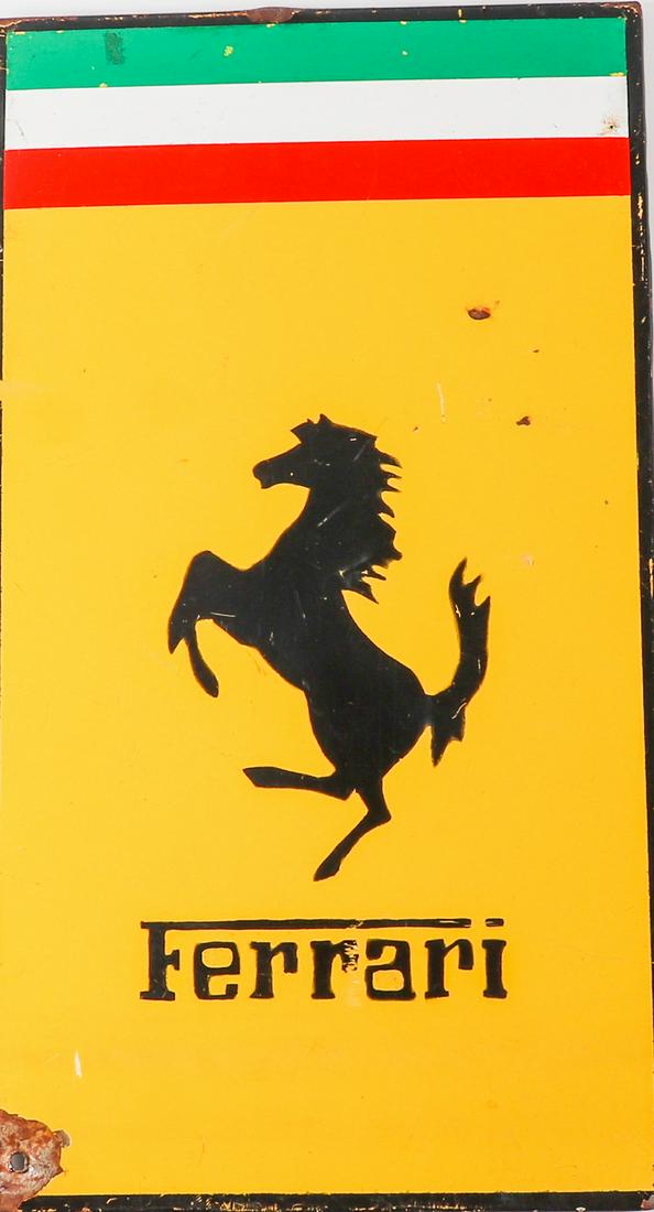 Ferrari Original enamel sign from the 70s (1 of 1)