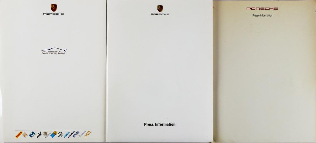 Porsche 3 press kits (1 of 1)