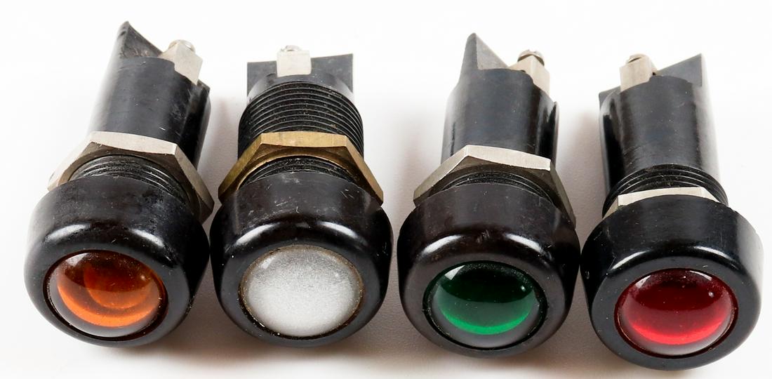 Porsche 4 x indicator lights for Porsche racing cars (1 of 1)