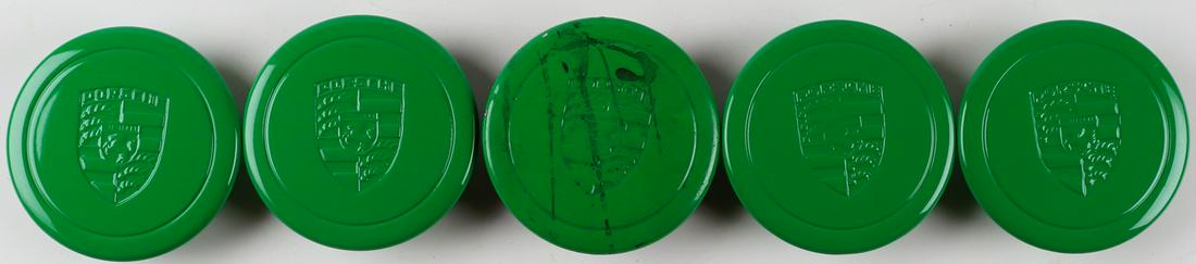 Porsche 5 hub caps for Fuchs rims Porche 911 Carrera (1 of 1)