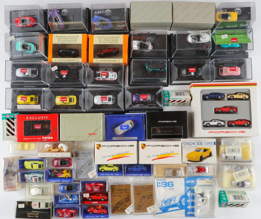 Porsche 65 model cars in 1:87 scale (1 of 1)