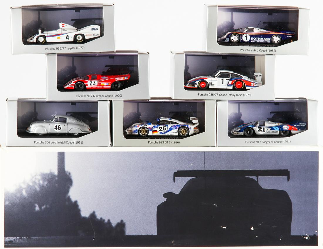 Porsche 7 model cars 'Le Mans History Series' (1 of 2)
