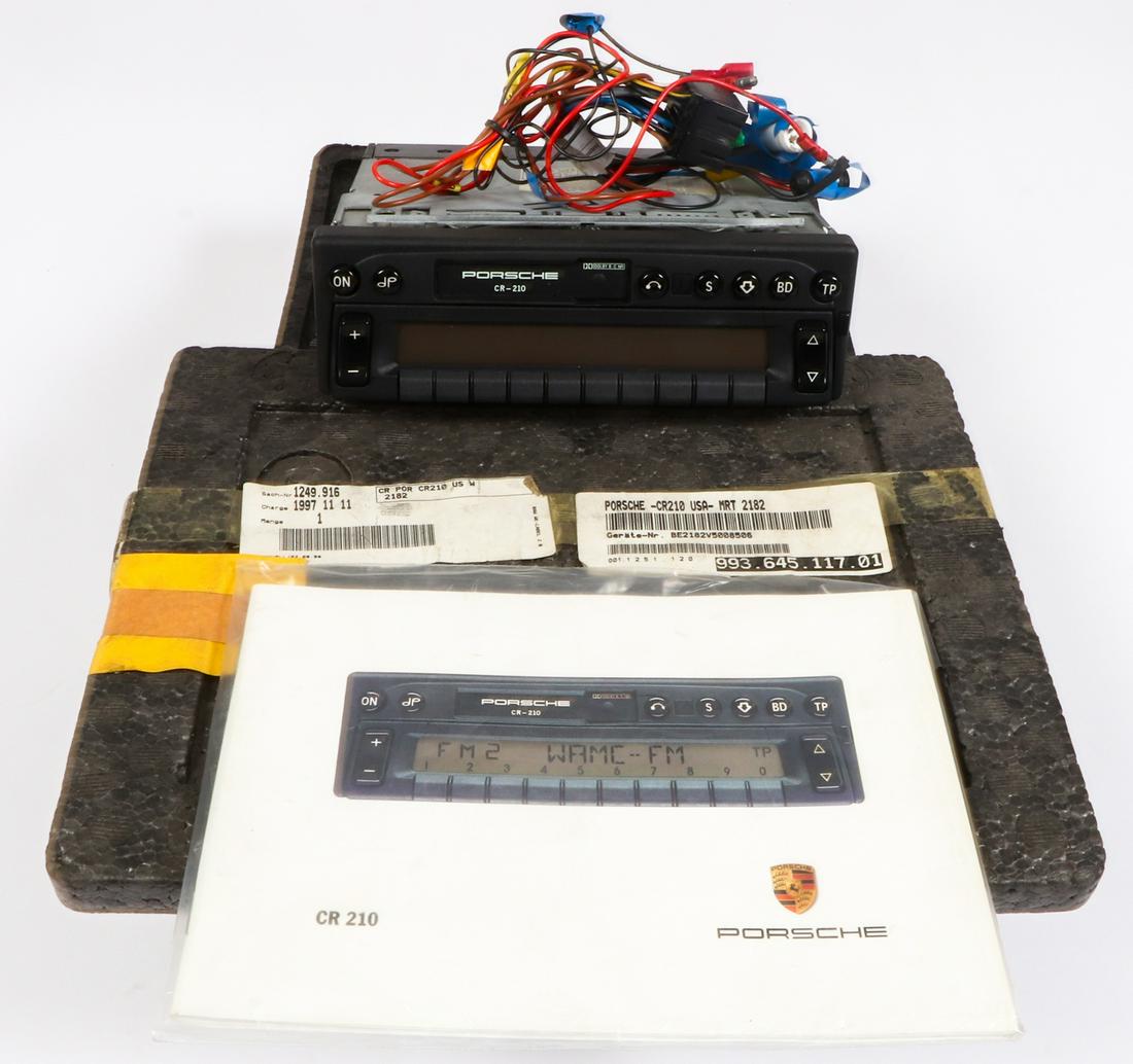 Porsche Car radio CR 210 for e.g. 993, 996, 986 (1 of 1)