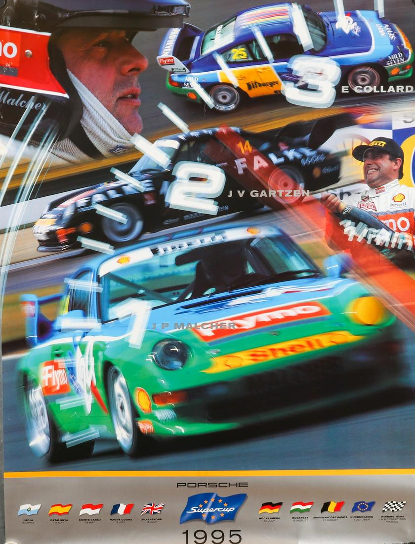 Porsche Poster '1995 Porsche Supercup' (1 of 1)
