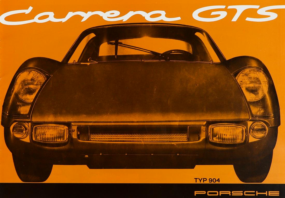 Porsche Brochure 'Porsche Typ 904 Carrera GTS' from (1 of 1)