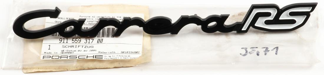 Porsche 'Carrera RS' logo (1 of 1)