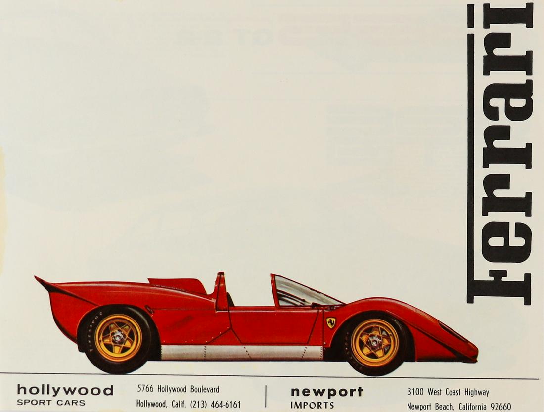 Ferrari Brochure 246 GT and 365 Daytona (1 of 1)
