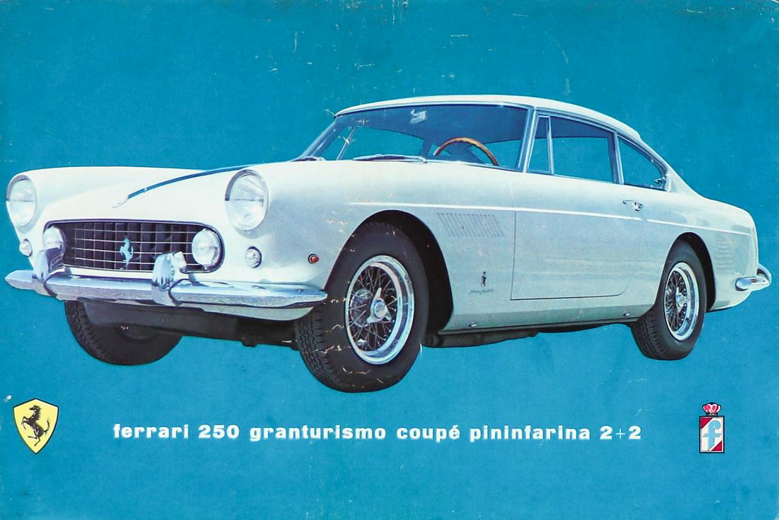 Ferrari Brochure 250 Granturismo Coupe Pinifarina 2+2 (1 of 1)