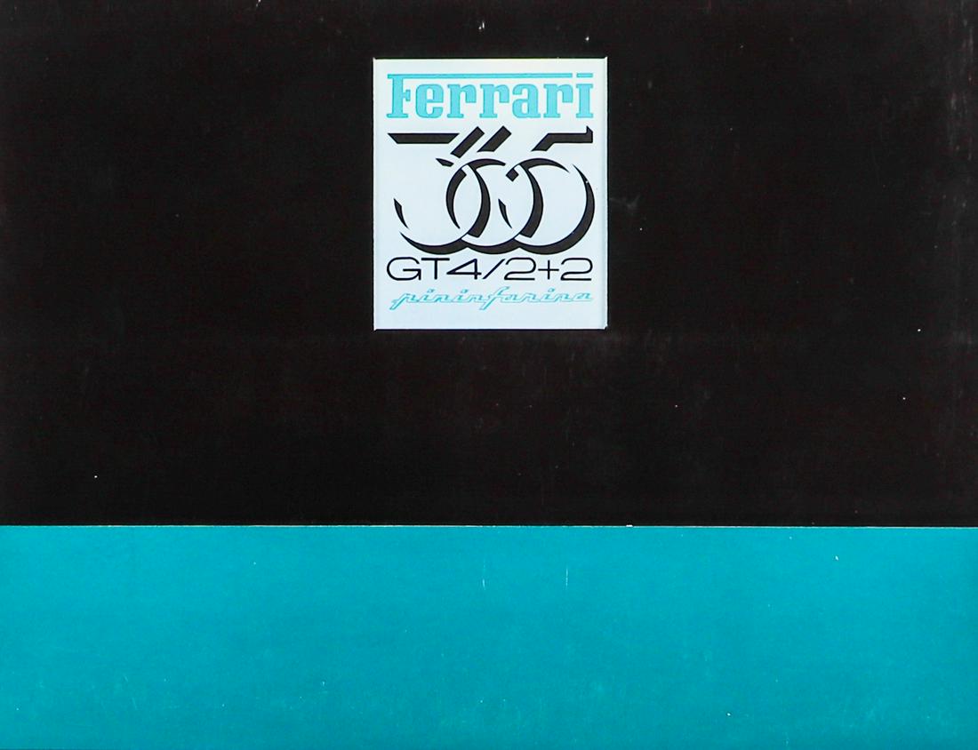 Ferrari Brochure 365 GT4/2+2 from 1972 (1 of 1)