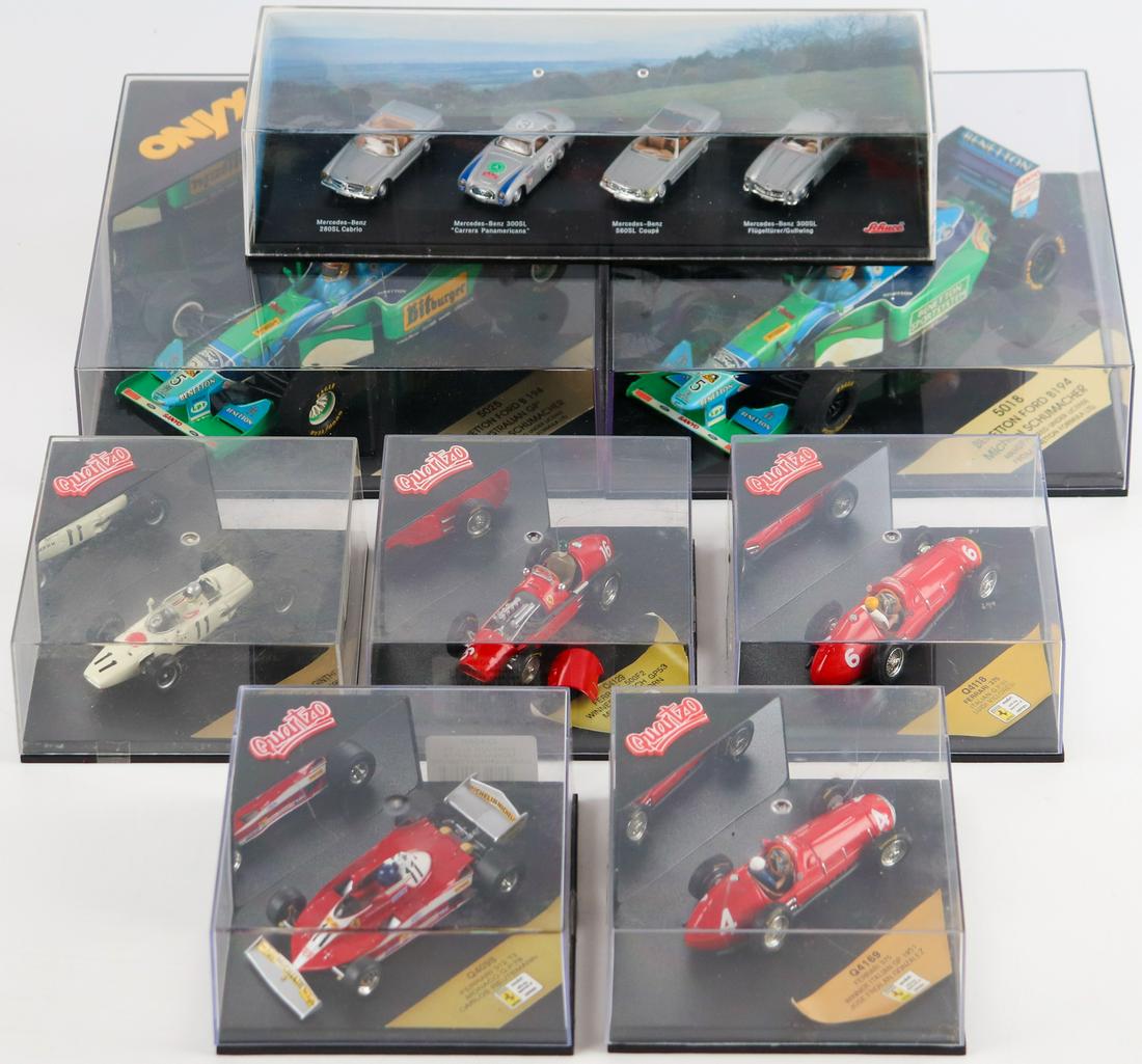Automobilia 8 Model Cars Different Scales