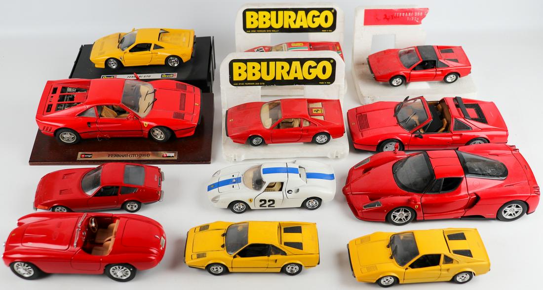 Ferrari 12 model cars M. 1:18 and 1:24 (1 of 1)