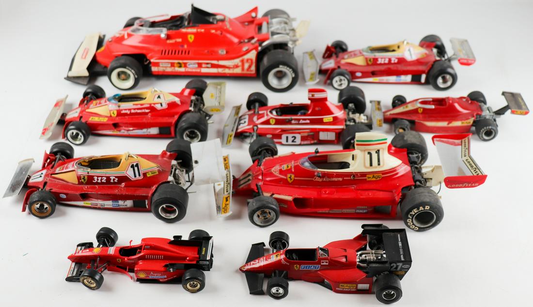Ferrari 9 x model car formula 1 (1 of 1)
