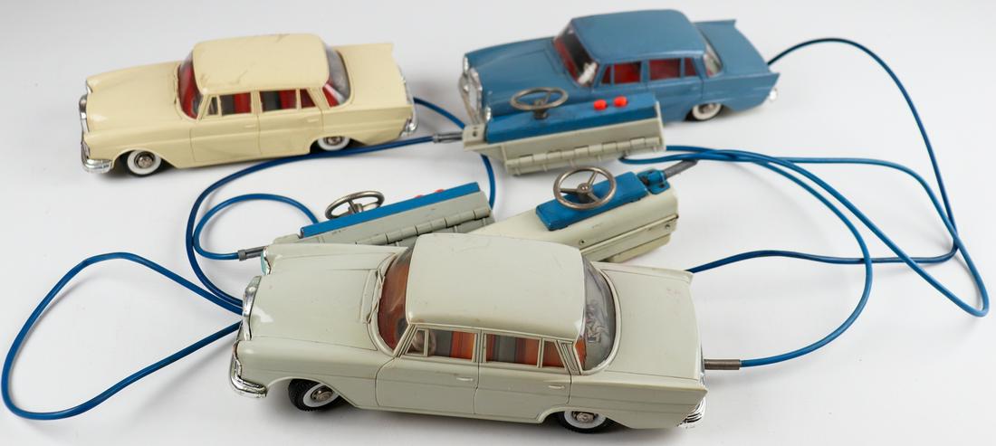 Mercedes-Benz 3 x tailfin with cable remote control (1 of 1)