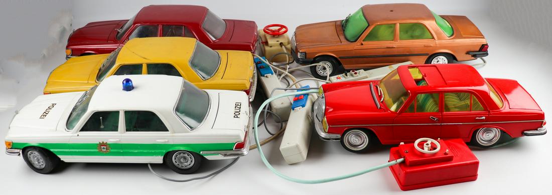 Mercedes-Benz 5 x model car Mercedes S-Clas (1 of 1)