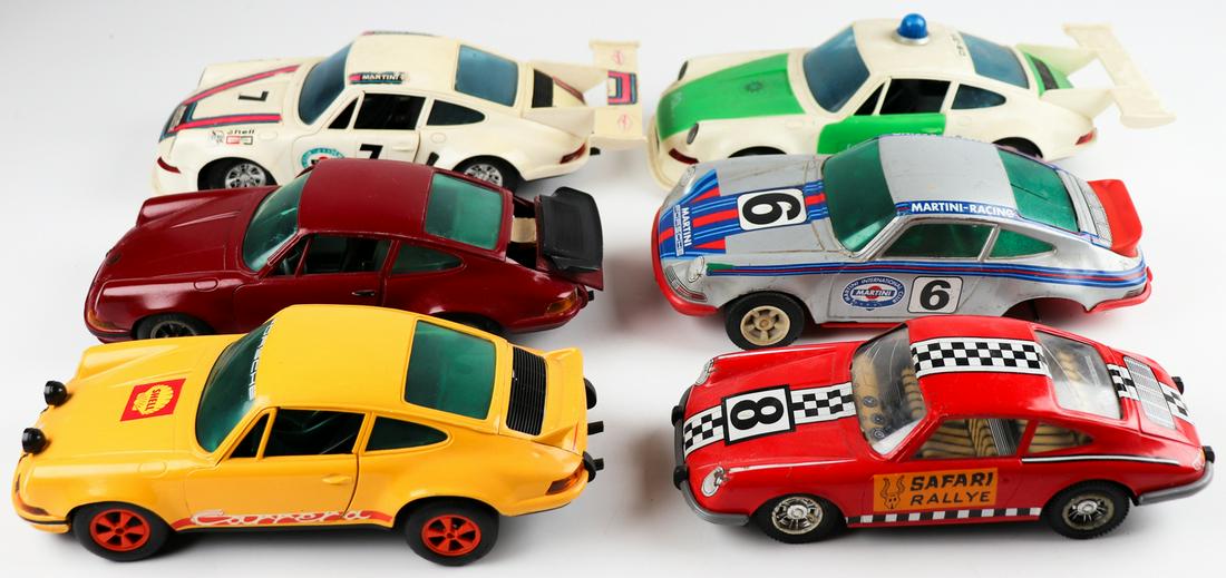 Porsche 6 x Porsche model car (1 of 1)