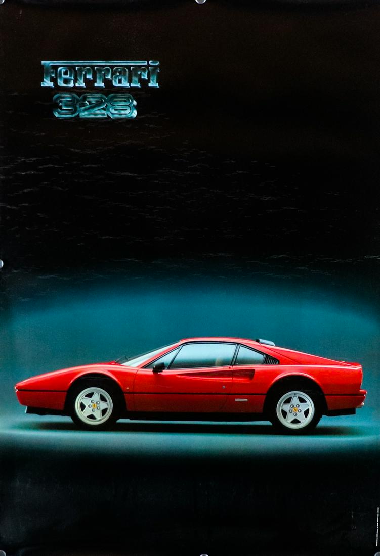 Ferrari Poster 'Ferrari 328' from the 80s (1 of 1)