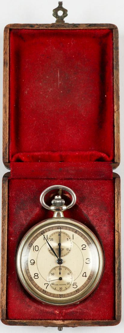 Gentlemens Corner Chronograph Heuer from the 50s (1 of 2)