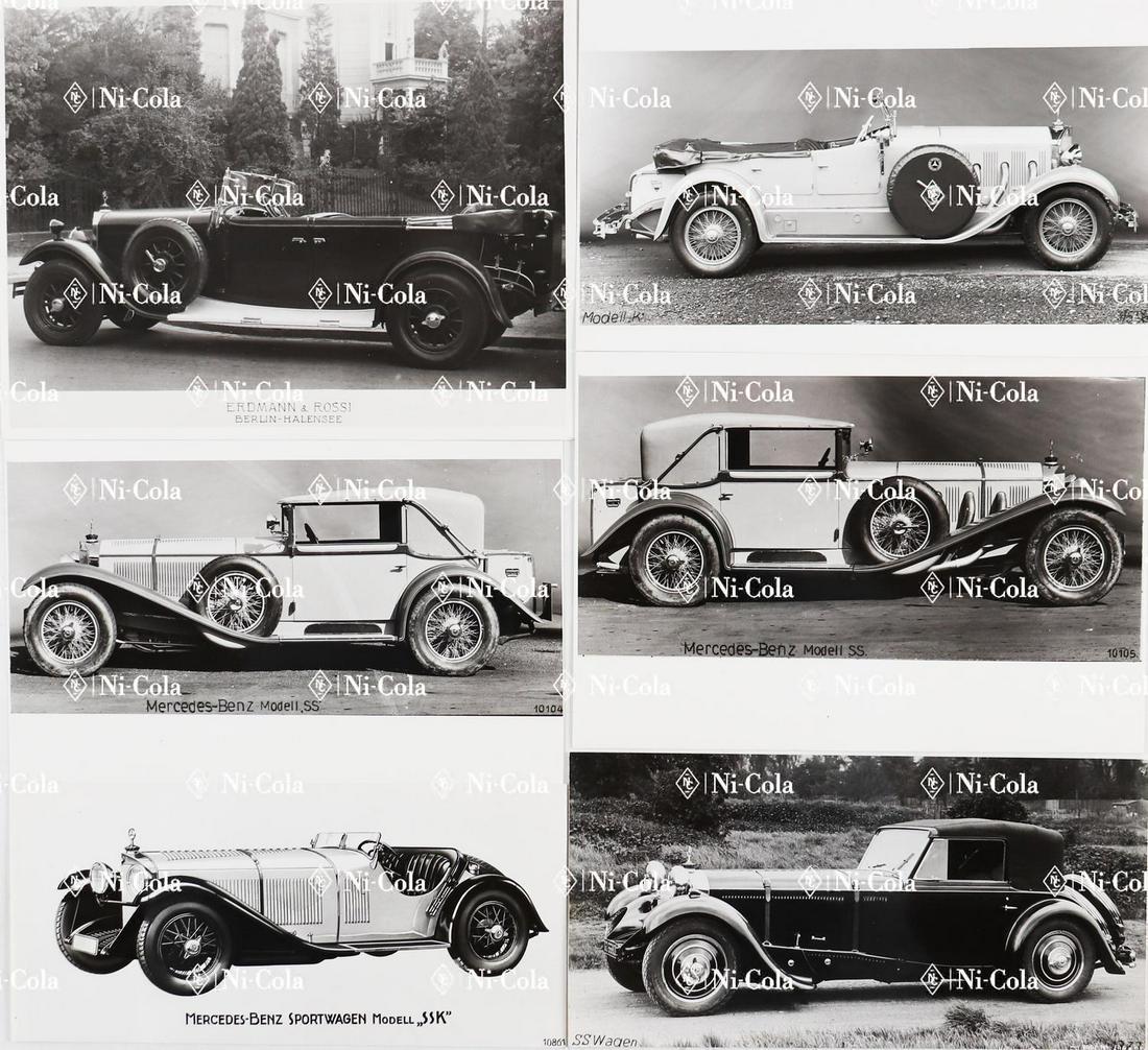 Mercedes-Benz 6 b/w photos Mercedes models of the 20s / 30s (1 of 1)