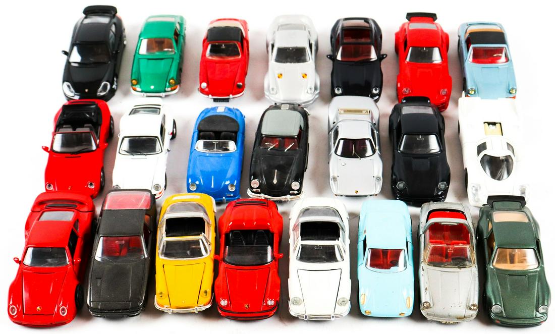 Porsche 26-parts model cars (1 of 1)