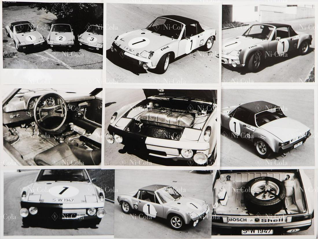 Porsche 9x original b/w - factory press photo type 914/6 GT (1 of 1)