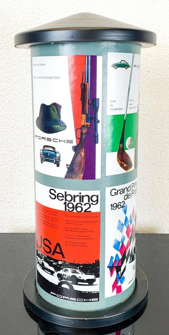 Porsche Miniature advertising pillar (1 of 1)