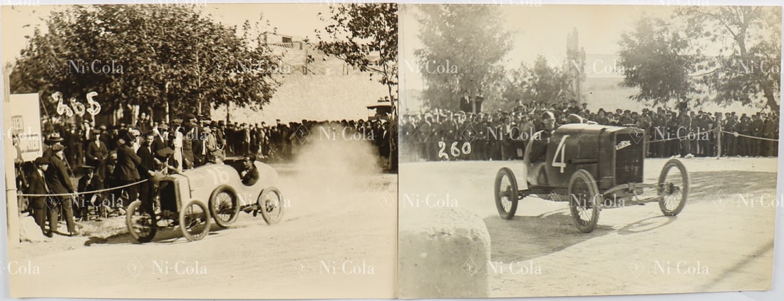 Automobilia 2 original b/w press photos II Trofeo Armandue (1 of 2)