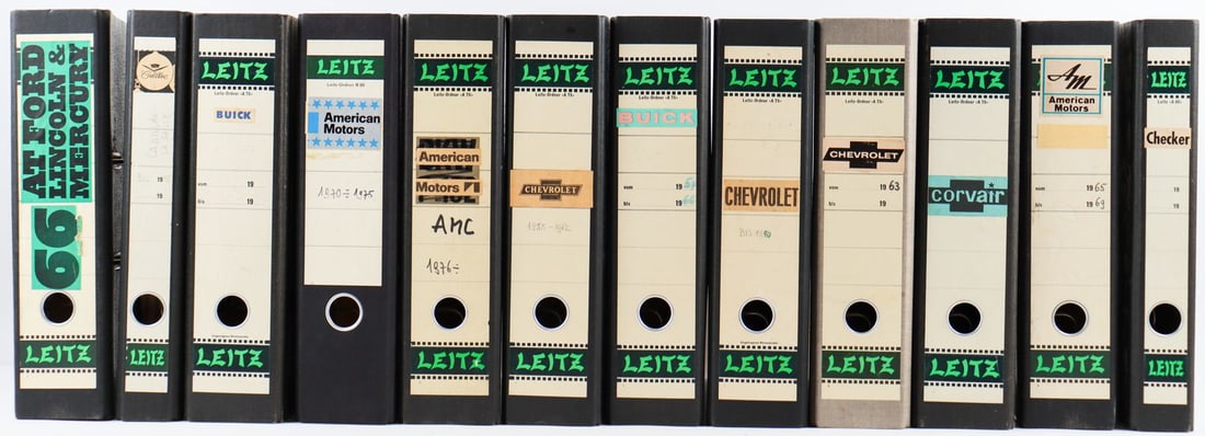 Automobilia Werner Oswald archive journalist and book autho (1 of 10)