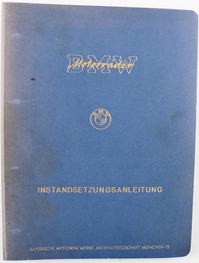 BMW Folder repair manual BMW motorcycle R51/2 (1 of 2)