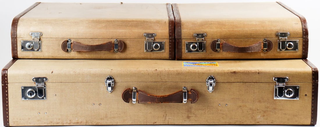 Mercedes-Benz 3 parts suitcase set 'Karl Baisch' (1 of 4)