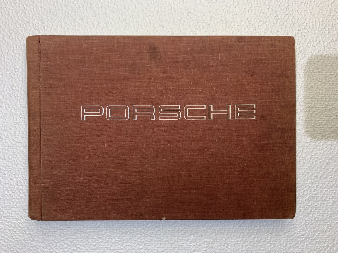 Porsche Spare parts catalog for type 356 from 1954: First version, bound in linen, 3 languages