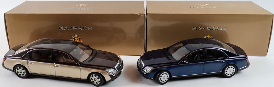 Maybach 2x model car 'AutoArt' in scale 1:18 (1 of 1)