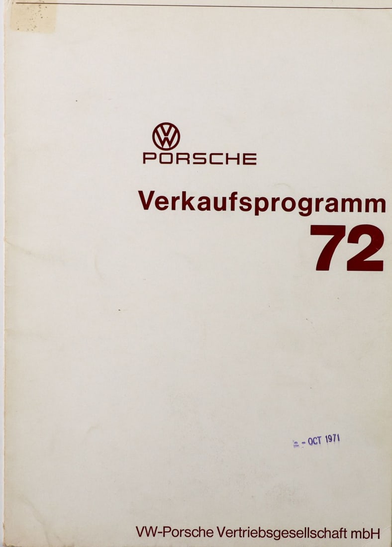 Porsche VW Porsche sales program 72 (1 of 2)
