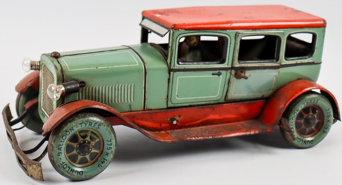 Automobilia Tin car by Karl Bub approx. 1930 (1 of 4)