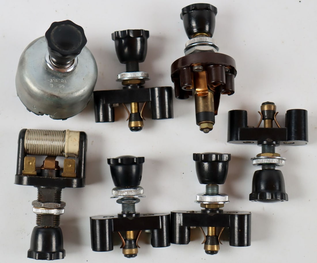 Ferrari 7-piece set of gear knobs for early 250 models up t (1 of 1)