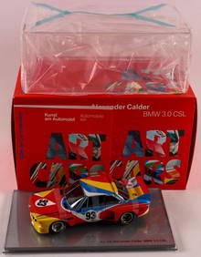 BMW 3.0 CSL Alexander Calder Art Car model car (1 of 5)