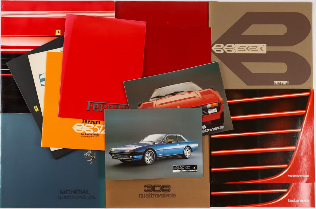 Ferrari 14x sales brochure from the 80s (1 of 1)