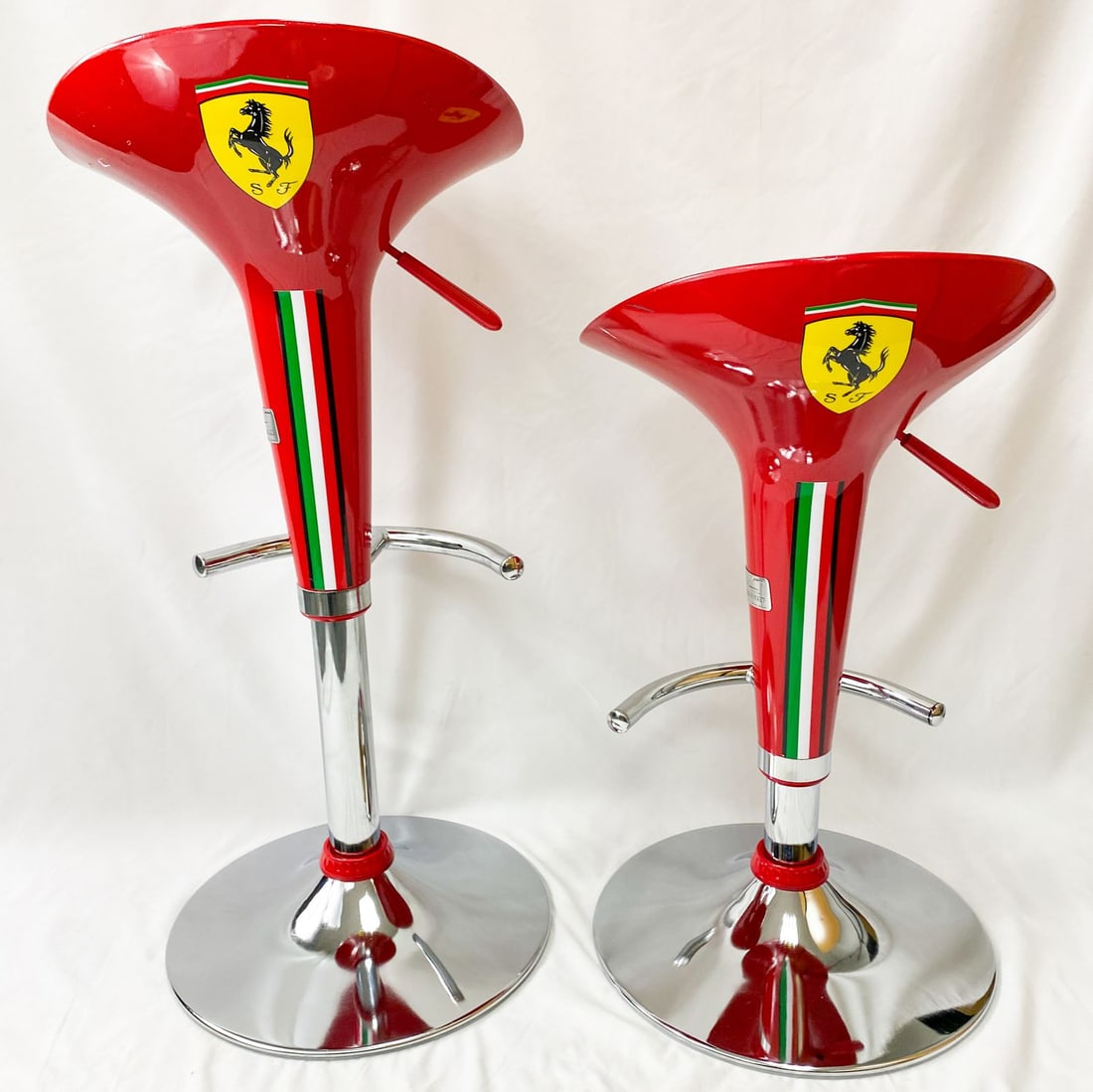 Ferrari 2 bar stools red Ferrari Modena Italy Special versi (1 of 4)