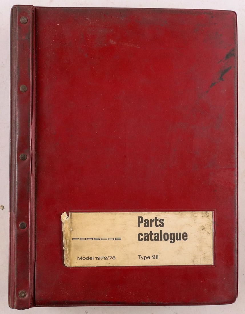 Porsche Spare parts catalog for the 911 model from 1972/197 (1 of 2)