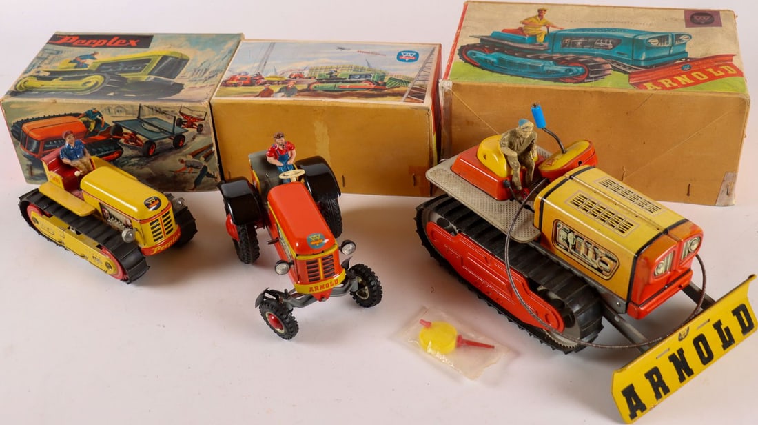 Modellauto 3-piece tin toy Arnold models from the 50s/60s (1 of 2)