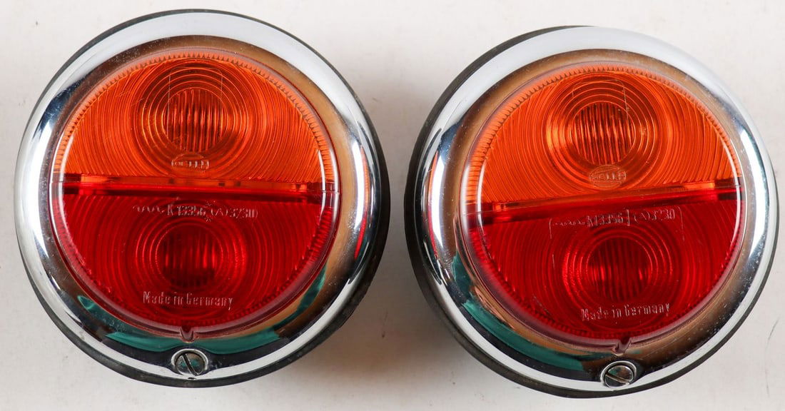 Porsche 2 Hella rear lights for Type 904 (1 of 2)