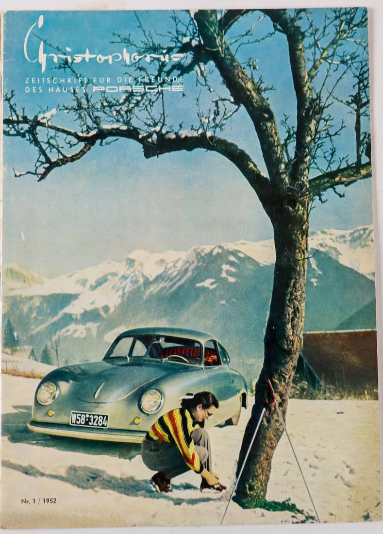 Porsche Company magazine Christophorus Issue 1 from 1952 (1 of 2)