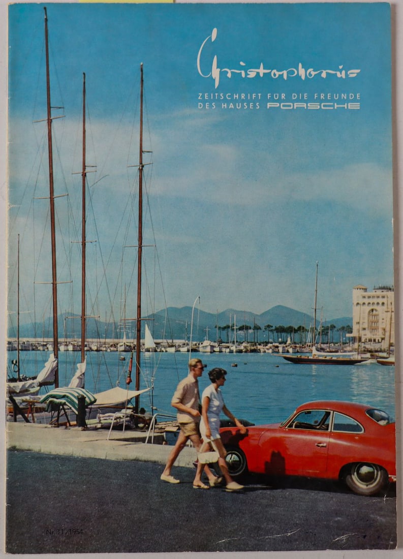 Porsche Company magazine Christophorus Issue 11 from 1954 (1 of 3)