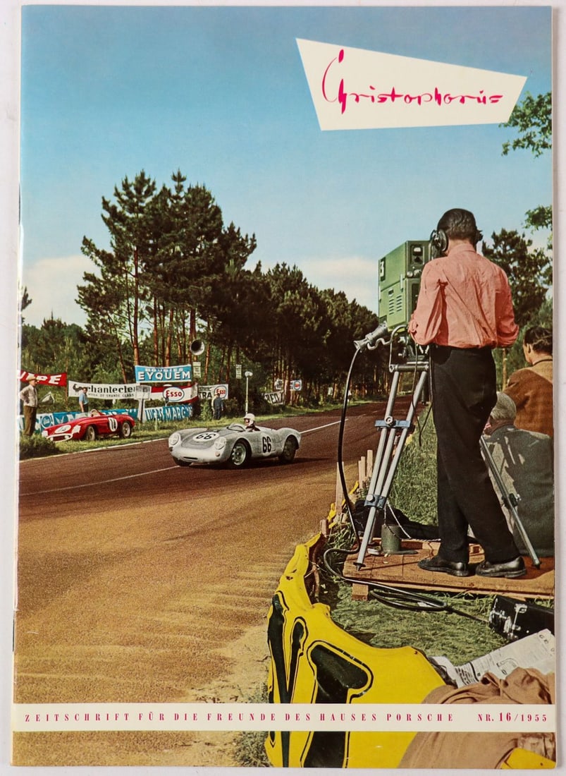 Porsche Company magazine Christophorus Issue 16 from 1955 (1 of 2)