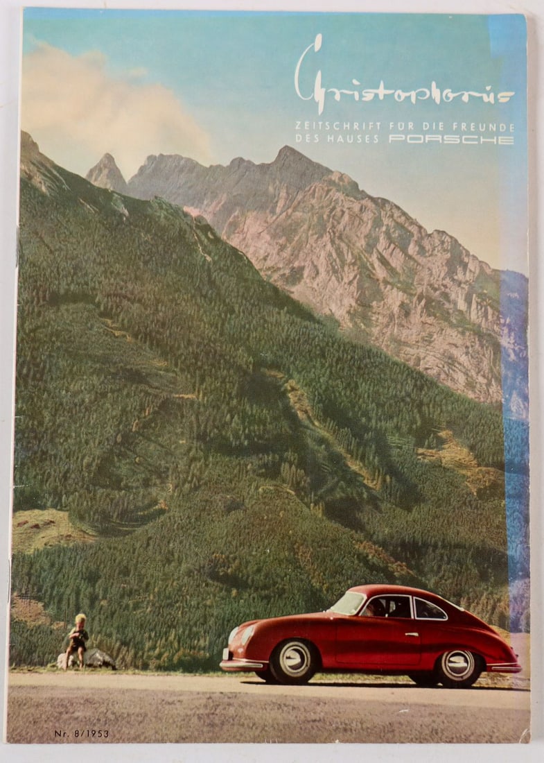 Porsche Company magazine Christophorus Issue 8 from 1953 (1 of 2)