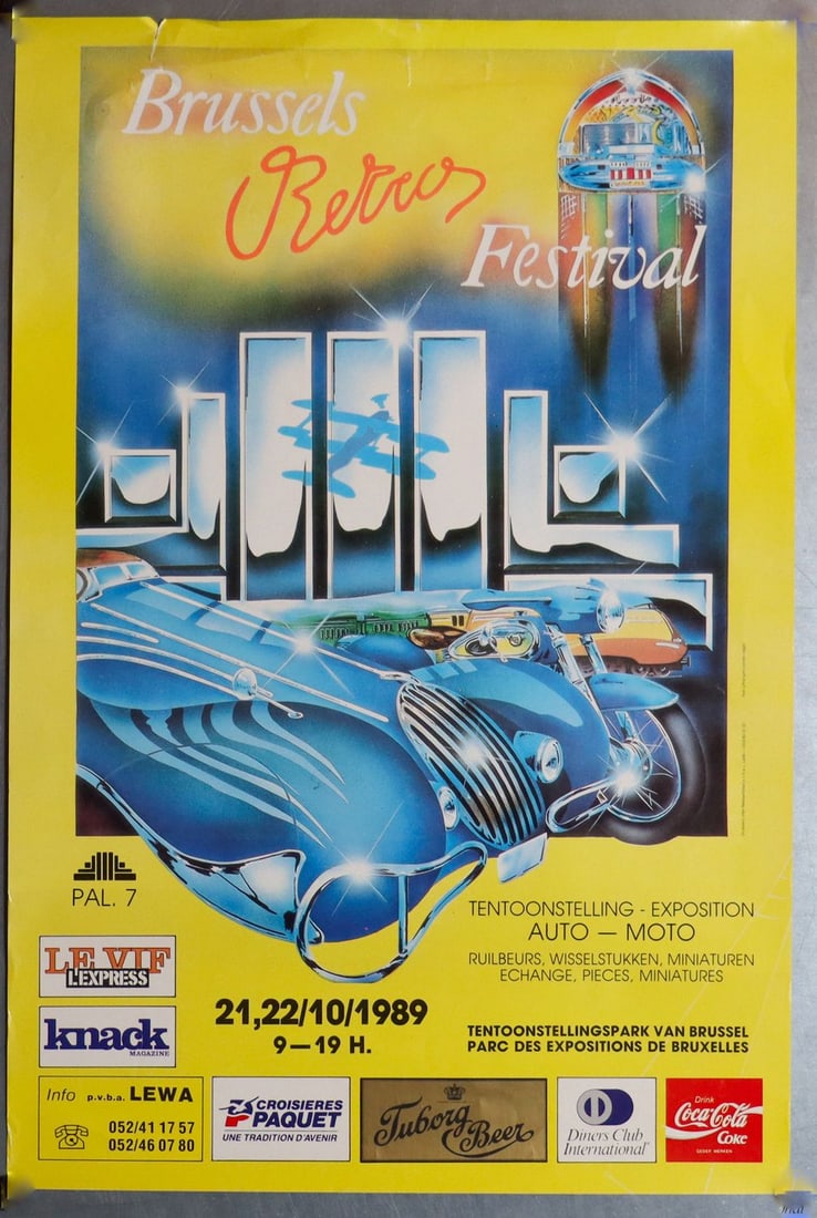 Automobilia 46-piece from the 1960s - 2000s (1 of 8)