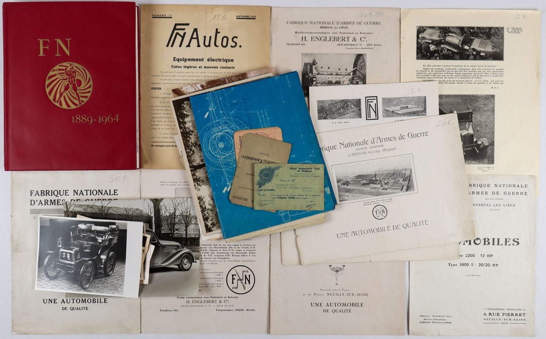 Automobilia Approximately 45-piece collection Fabrique Nati (1 of 1)
