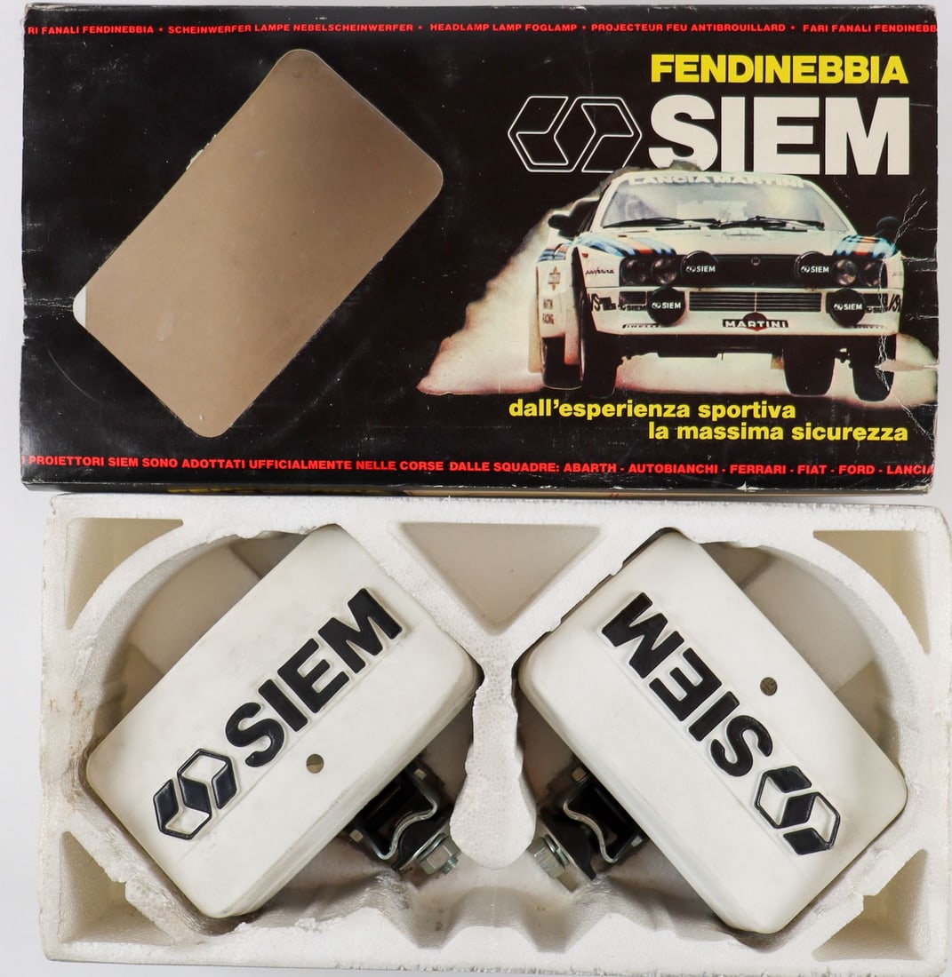 Automobilia Fendinebbia Siem fog lights from the 80s/90s (1 of 2)