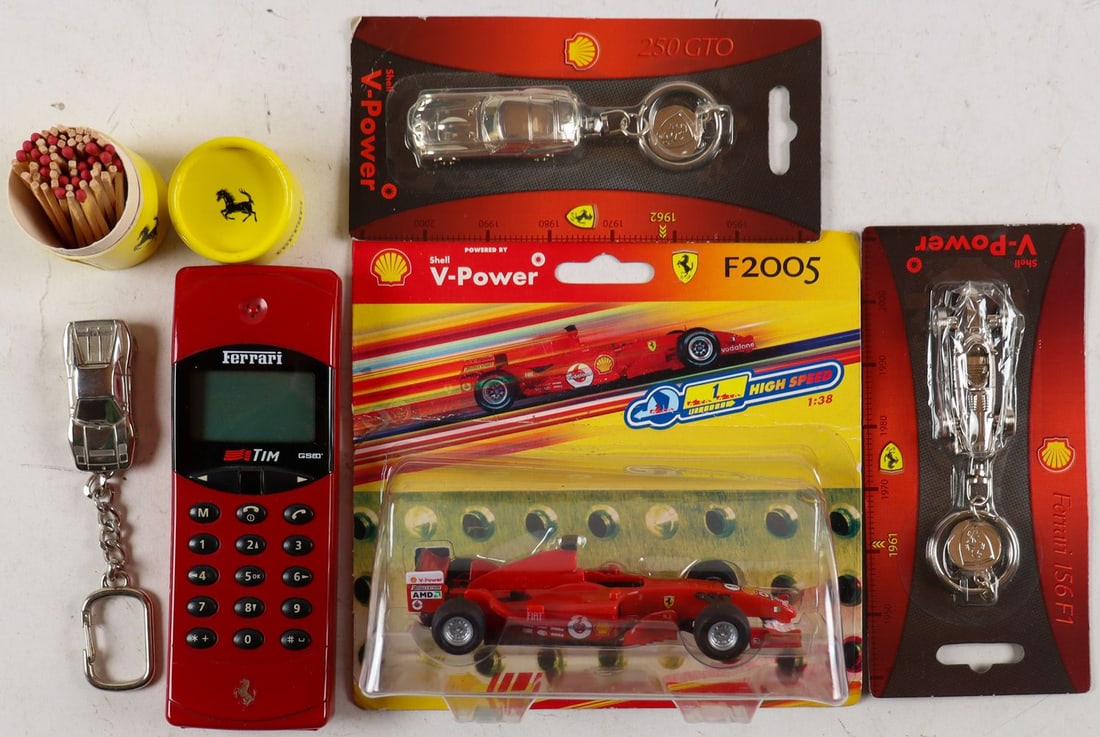 Ferrari 6-piece Memorabilia (1 of 1)