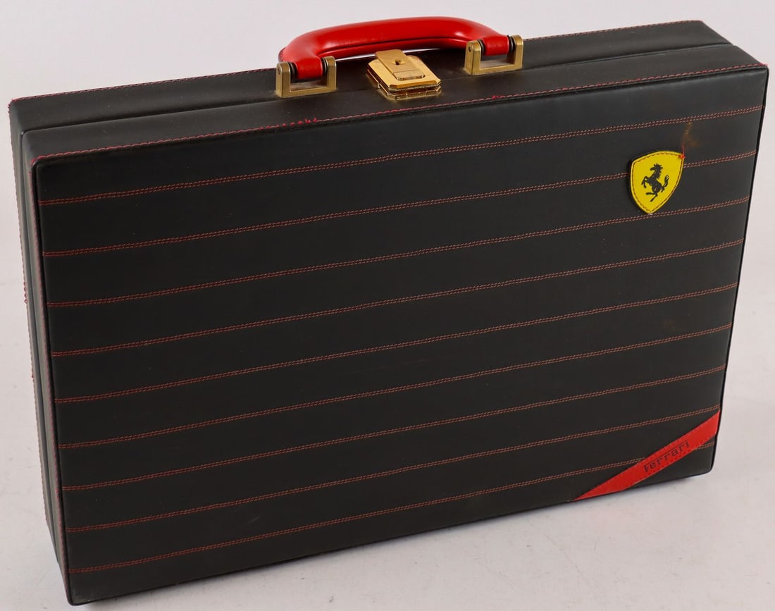 Ferrari Briefcase from the 90s (1 of 4)